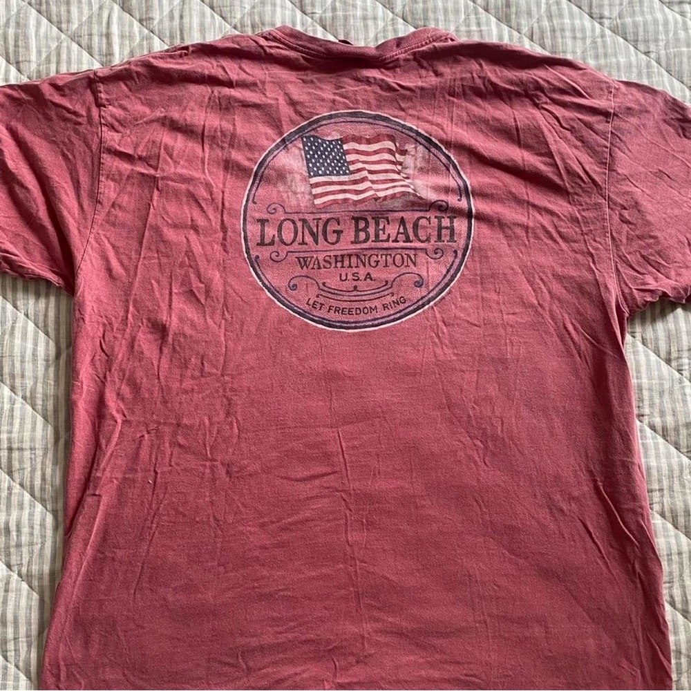 Long Beach Washington USA oversized tee